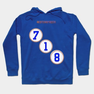 Rep Your Area Code (NY NL 718) Hoodie